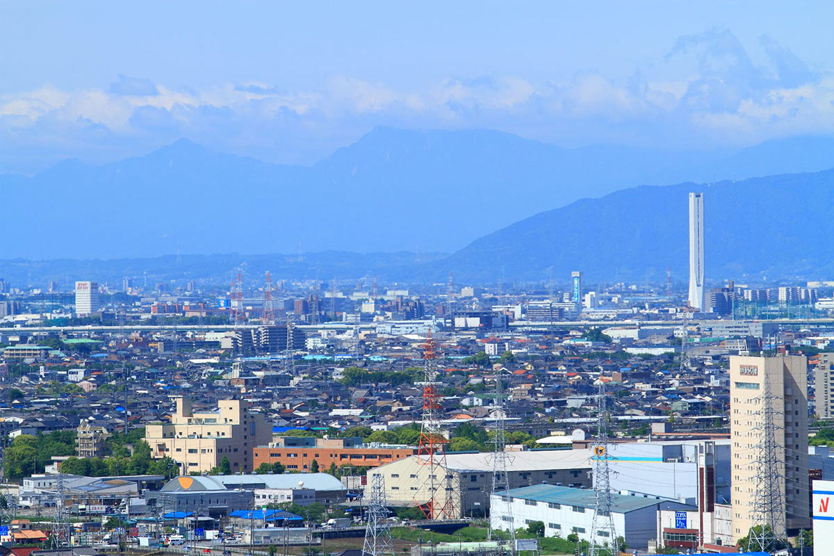 愛知県北部（小牧市、稲沢市）　都市風景