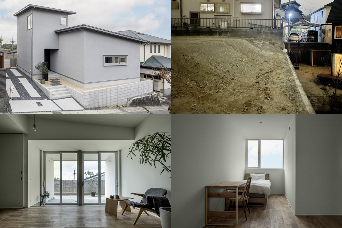 河合工務店で建てたがけ地の住まい