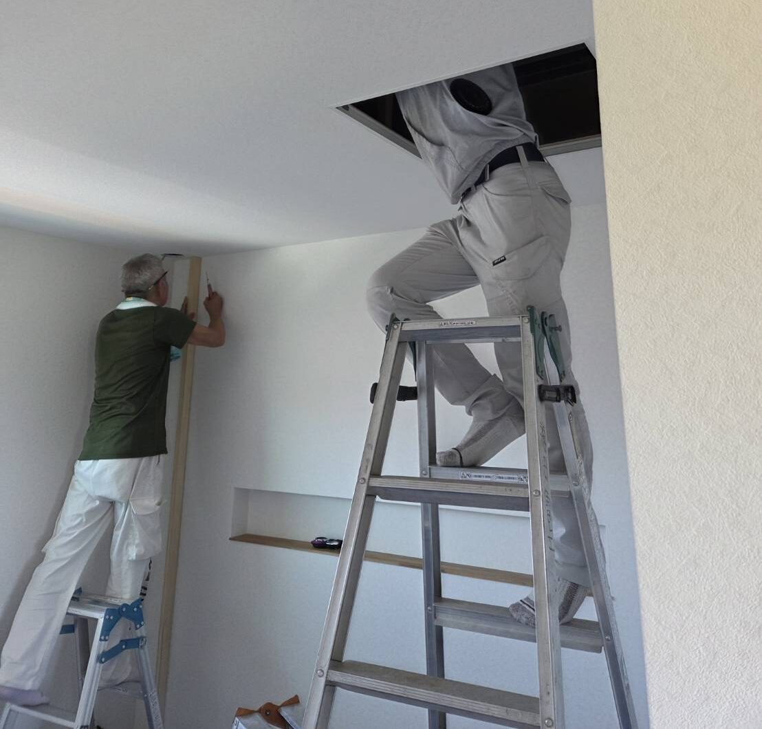 【一宮の家】小屋裏エアコン（改）～築一年で追加工事？！～