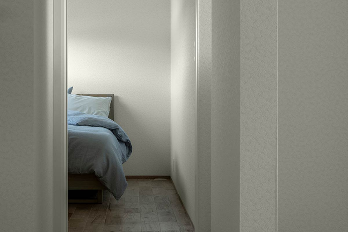 暮らしを分ける「はなれ」の寝室