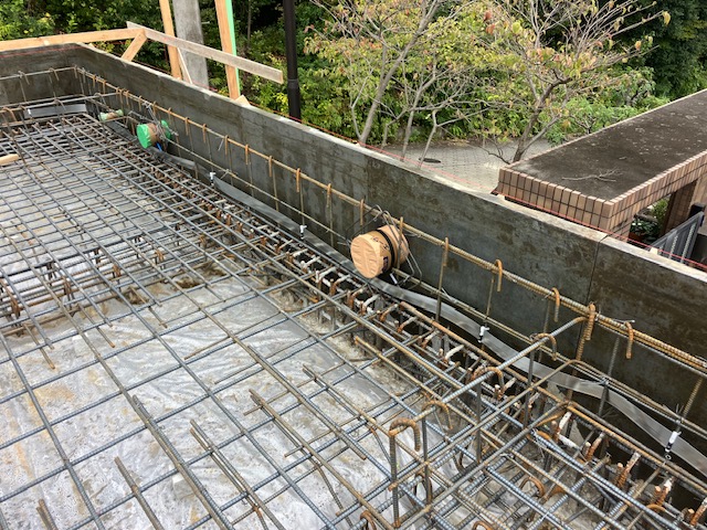 コンクリート打設工事を行っています。名古屋市