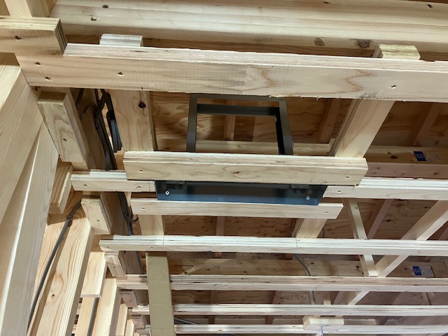 小屋裏エアコンの送風