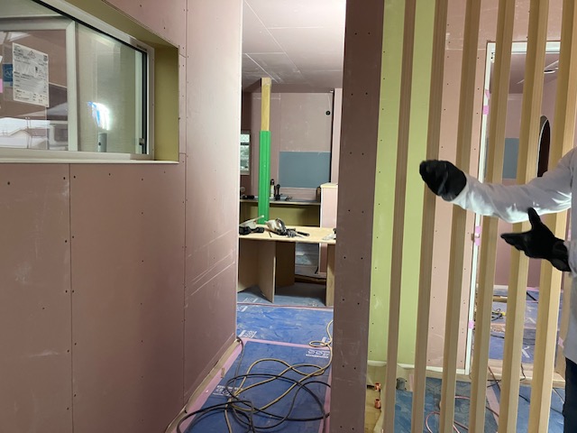 大工工事が完了しました。一宮市