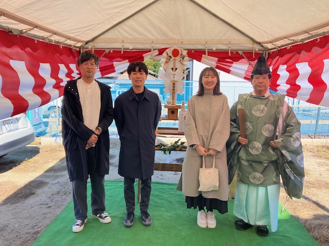 ㊗地鎮祭　一宮市