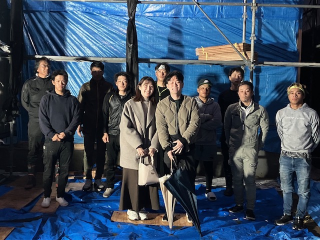 無事上棟できました。