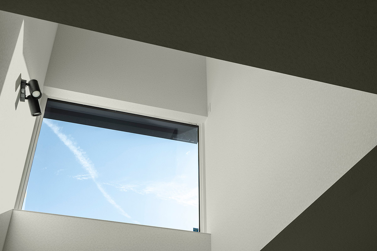 吹き抜けが生む、縦への広がり