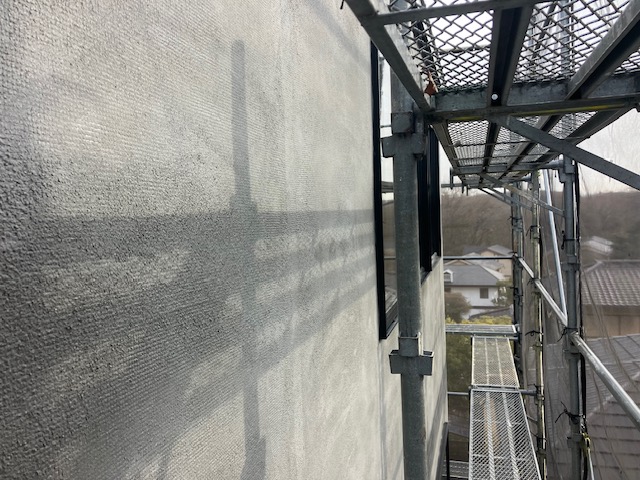 モルタル養生中です。名古屋市