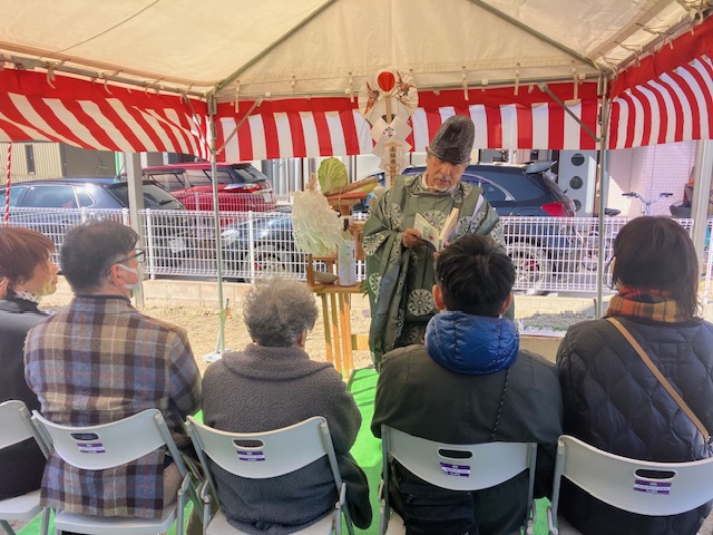 ㊗地鎮祭　名古屋市