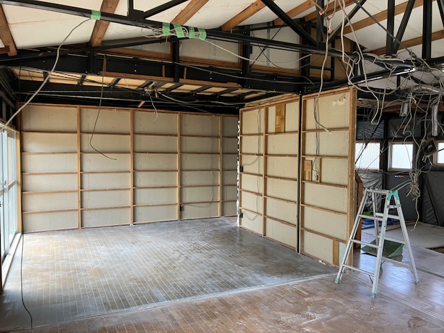 リフォーム工事　解体工事完了